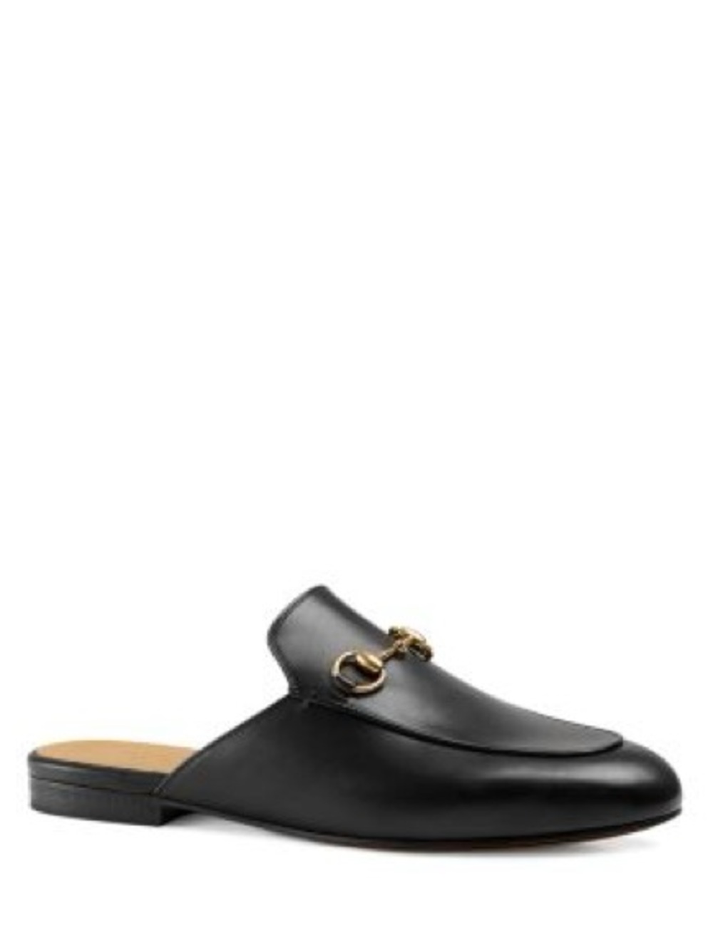 Gucci Princetown Black Leather Mules